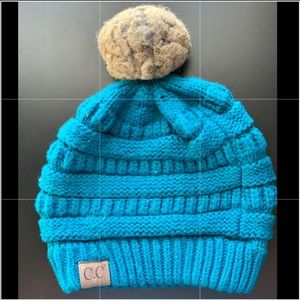 Blue CC Beanie